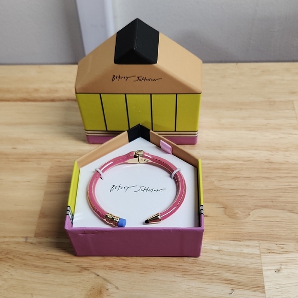 Pencil Bangle NIB Fun Betsey Johnsom - Picture 2 of 5